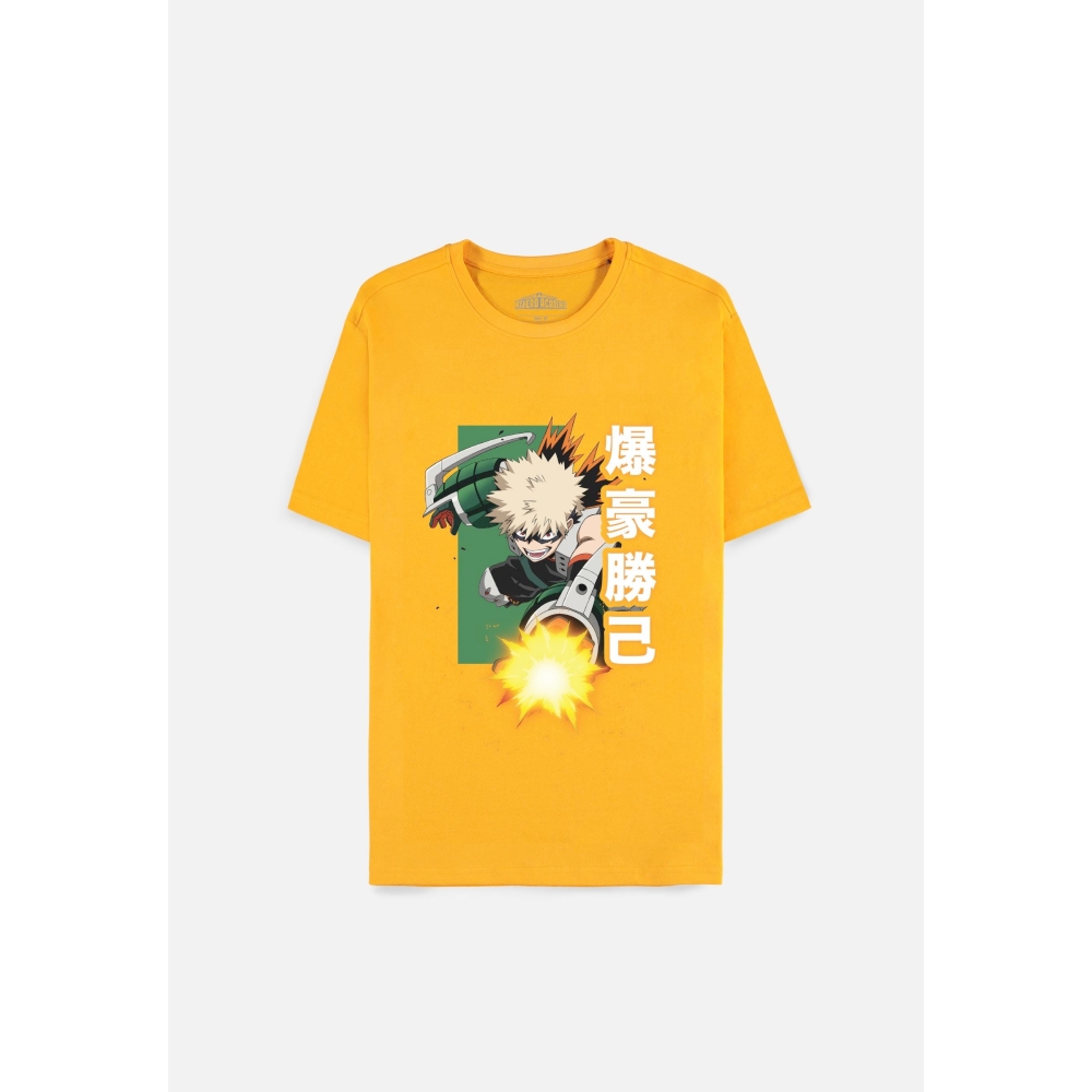 My Hero Academia - Bakugo Katsuki Tshirt Homme - Orange